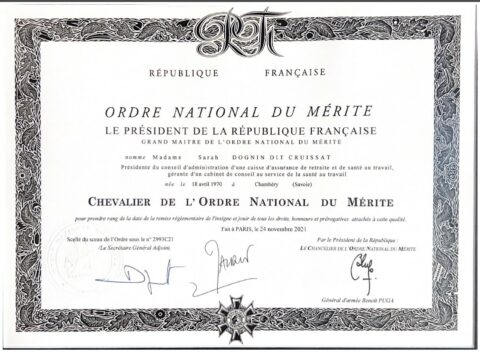 Ordre National du Mérite